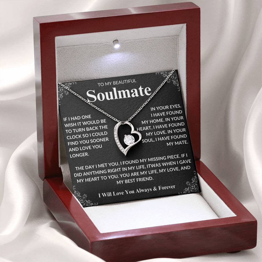 To My Soulmate - Premium Forever Love Necklace