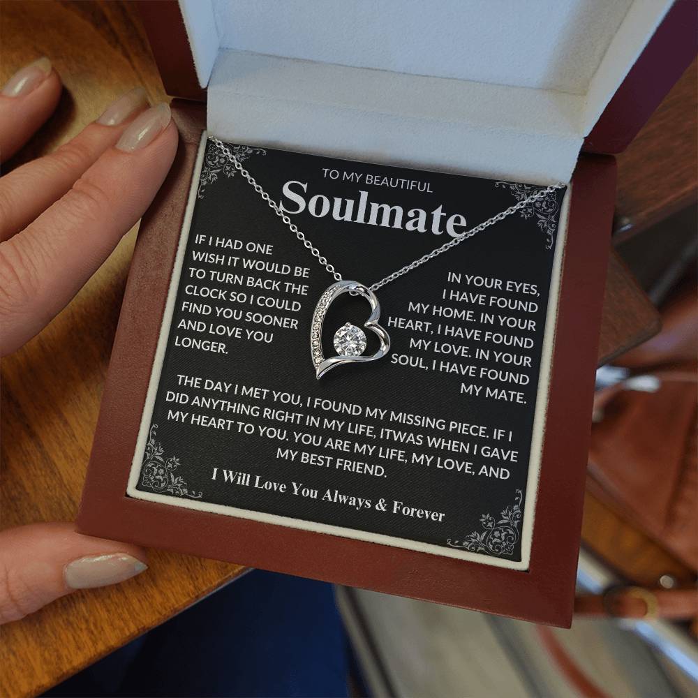 To My Soulmate - Premium Forever Love Necklace