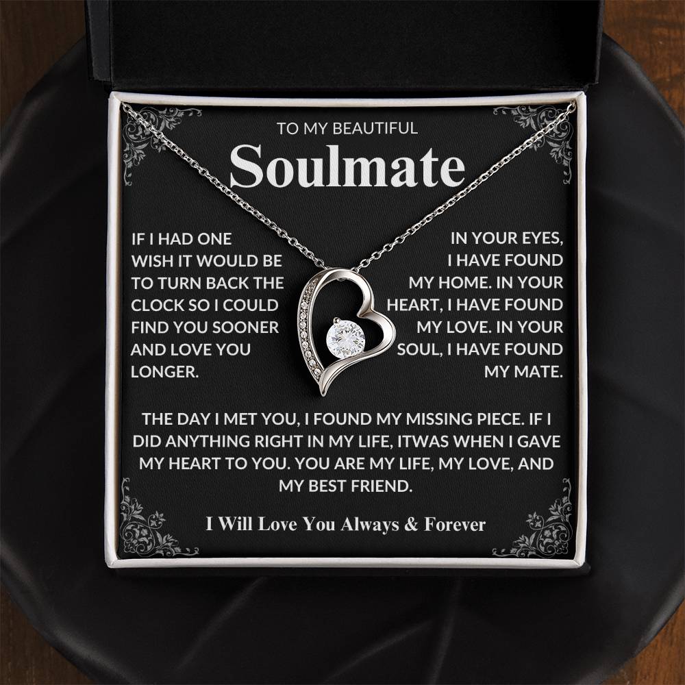 To My Soulmate - Premium Forever Love Necklace