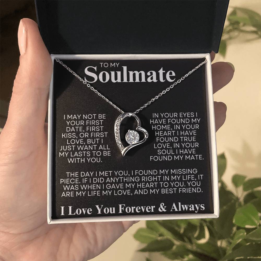 To My Soulmate - Premium Forever Love Necklace